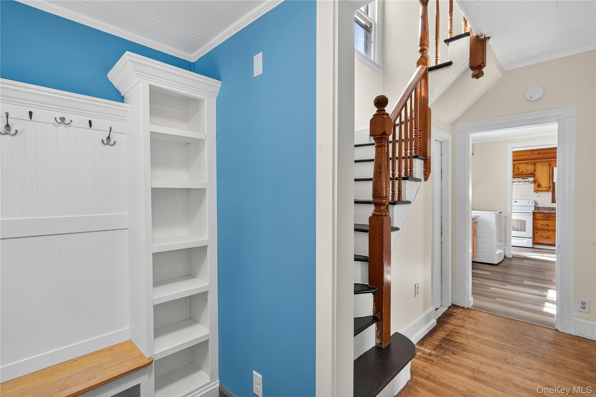 10 Howe Street Warwick, NY 10990 - Photo 9 of 33 a view of a hallway with wooden floor and entryway