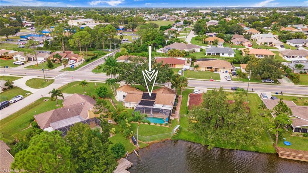 17269 Lee Road Fort Myers, FL 33967 - Photo 25 of 26 Birds eye view of property featuring a water view