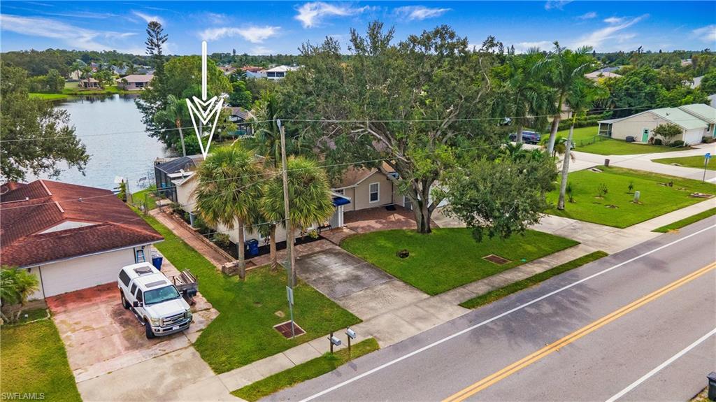 17269 Lee Road Fort Myers, FL 33967 - Photo 26 of 26 Birds eye view of property with a water view