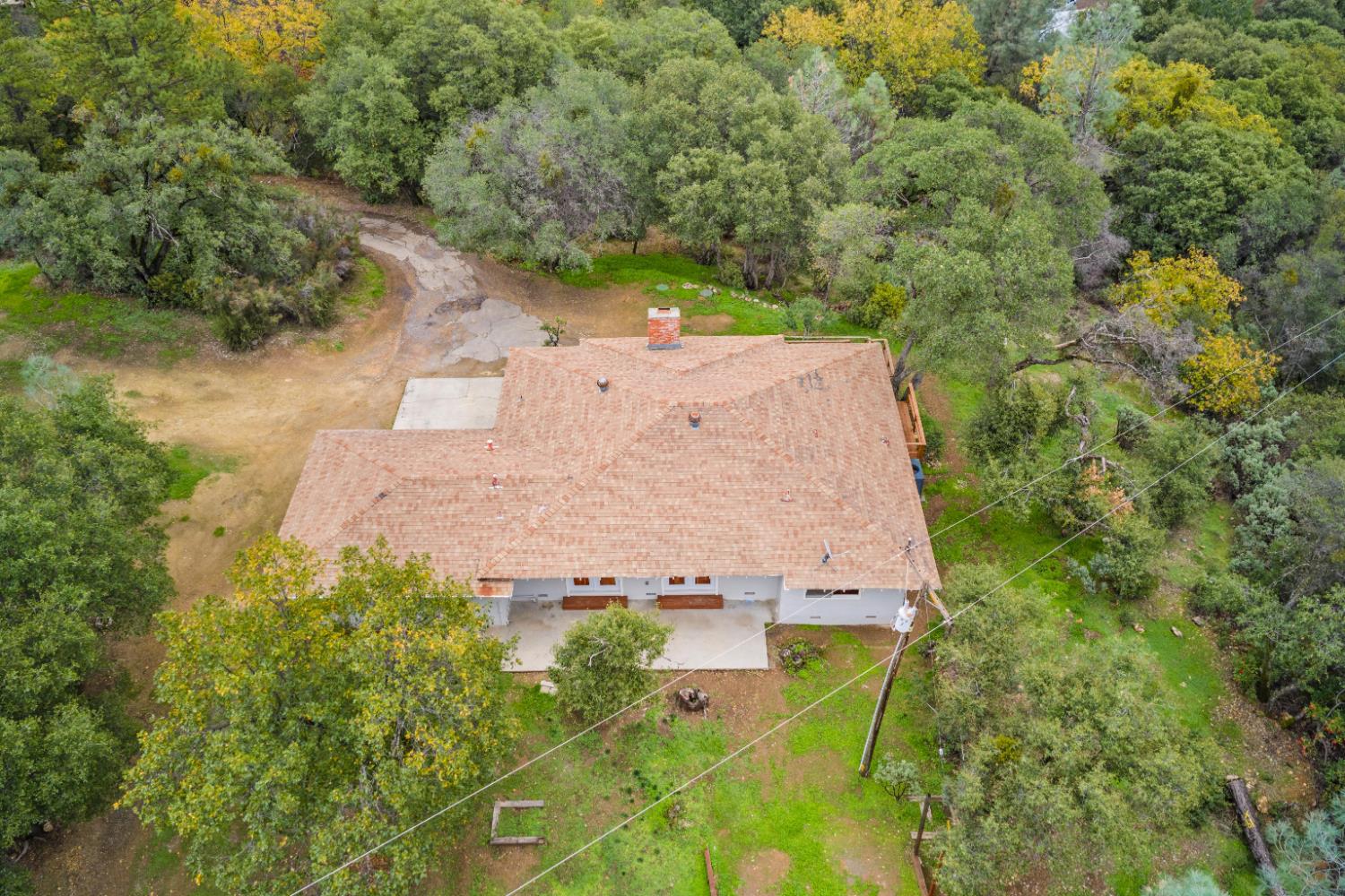 450 Clipper Creek Road Auburn, CA 95603 - Photo 35 of 37 Back Aerial View