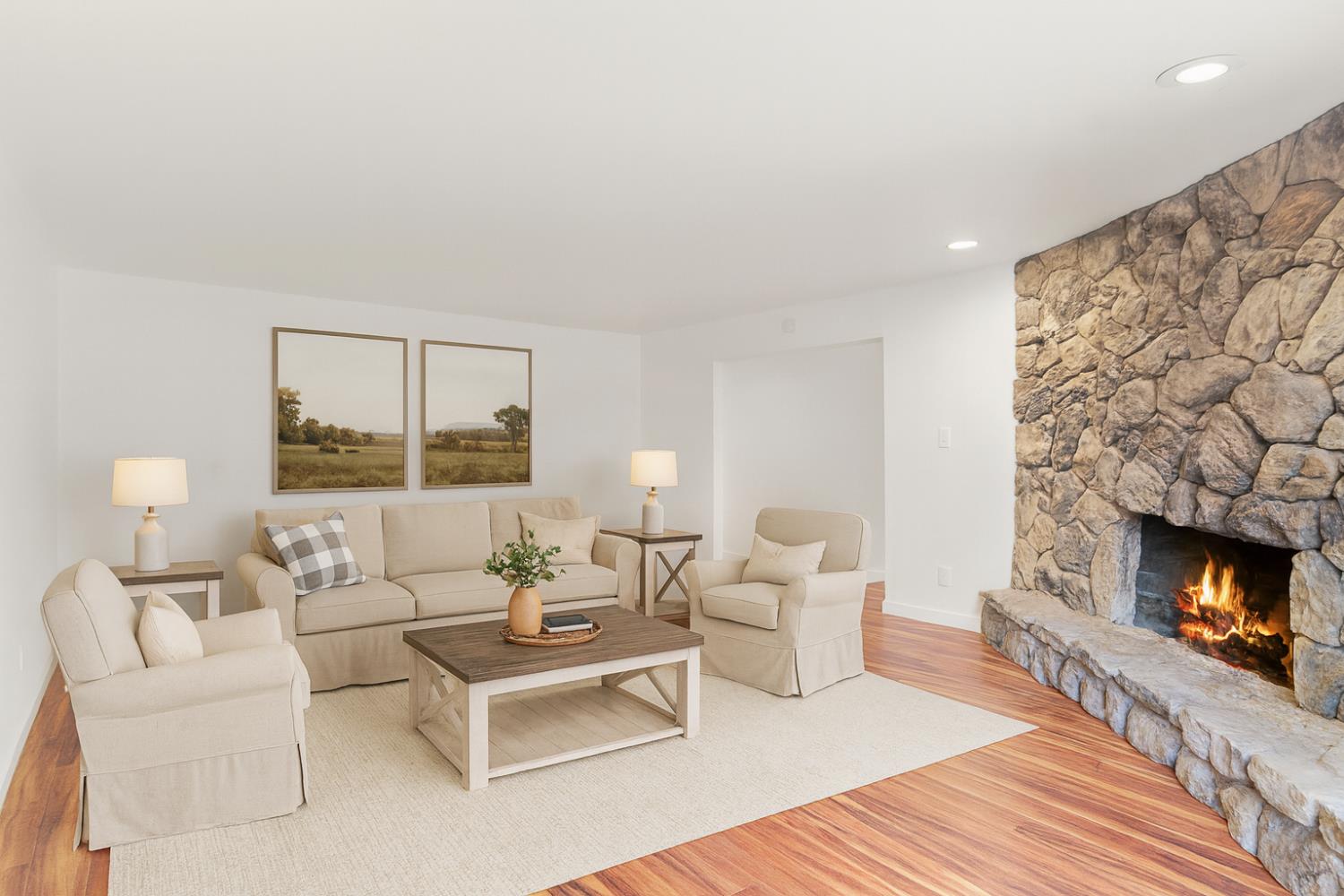 450 Clipper Creek Road Auburn, CA 95603 - Photo 4 of 37 Formal living room Virtually staged.