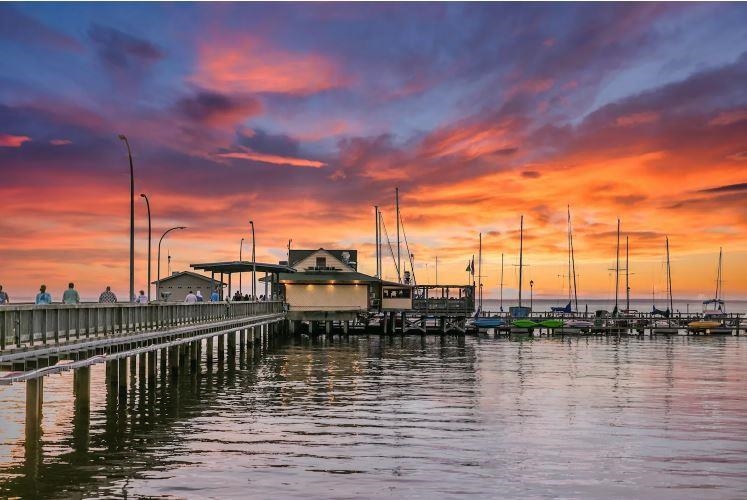 0 Point Clear Court Fairhope, AL 36532 - Photo 27 of 28 Fairhope Pier at Sunset