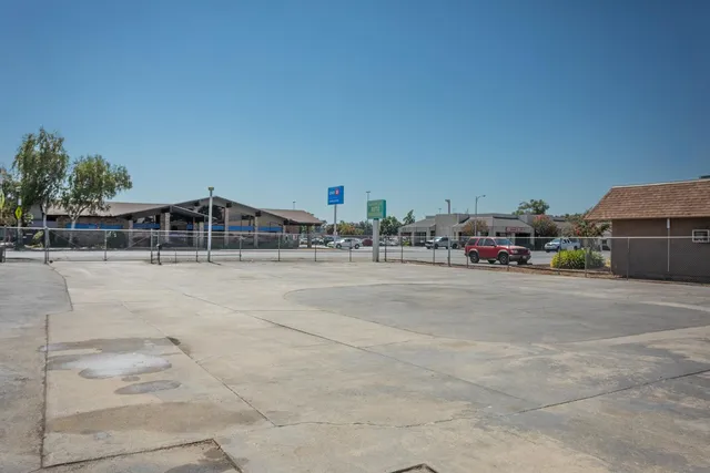 a sign on the side of a building