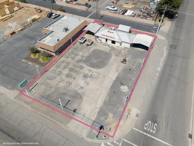 an aerial view of a wooden chairs