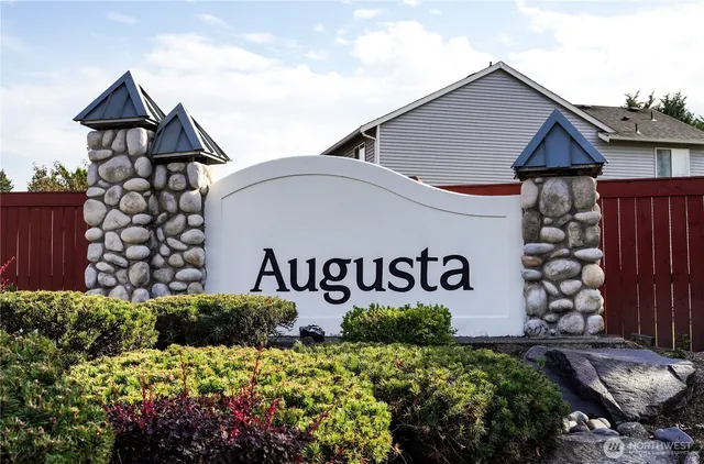 a view of sign board