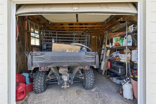 a view of storage and utility room