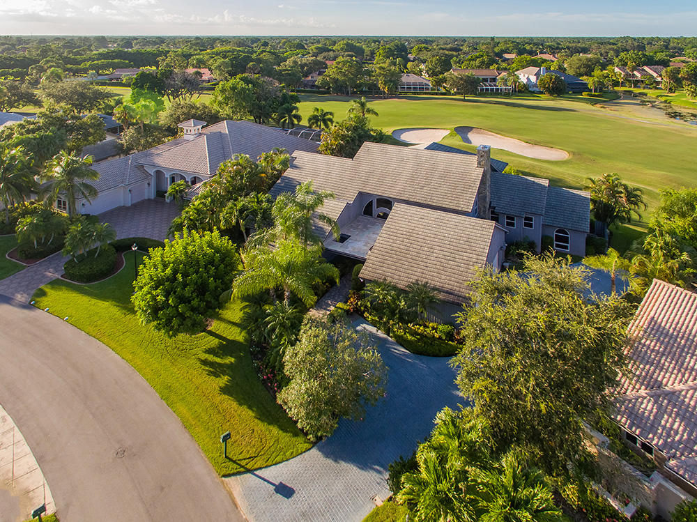 10 Wycliff Road Palm Beach Gardens, FL 33418 - Photo 39 of 41 01_aerial-front_10 Wycliff Road_PGA Nati