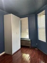 a view of a wooden door