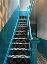 a view of entryway with a front door