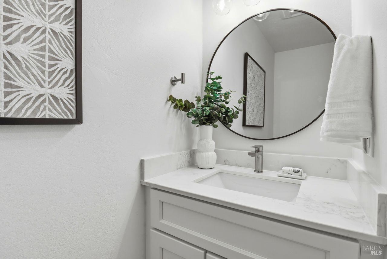318 Sylvia Way San Rafael, CA 94903 - Photo 14 of 39 Main-level powder room for guests...