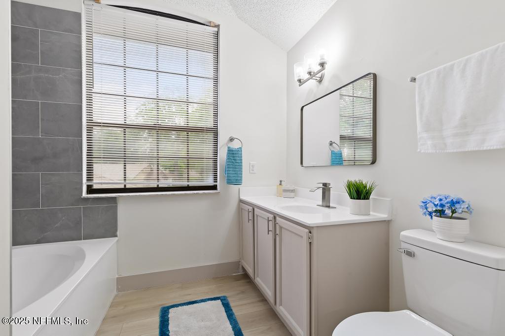 5497 Spring Brook Road Jacksonville, FL 32277 - Photo 45 of 54 a bathroom with a sink toilet vanity and bathtub