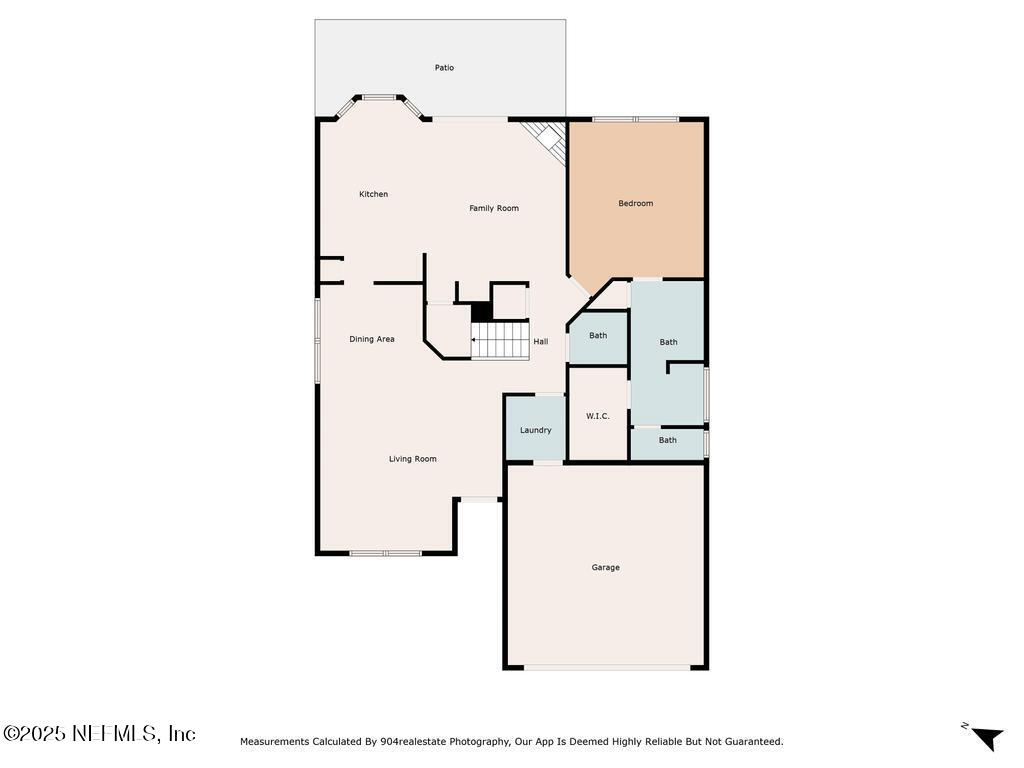 5497 Spring Brook Road Jacksonville, FL 32277 - Photo 53 of 54 a picture of floor plan