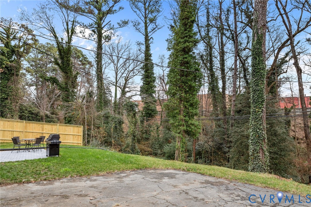 1017 Ridge Top Road Henrico, VA 23229 - Photo 36 of 37 a backyard of a house with lots of green space