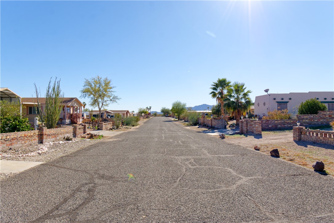 49603 Rainbow Avenue Quartzsite, AZ 85346 - Photo 42 of 44 View of asphalt road with a residential view
