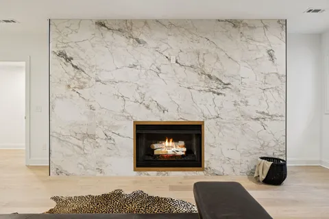 a view of entrance gate of house and yard