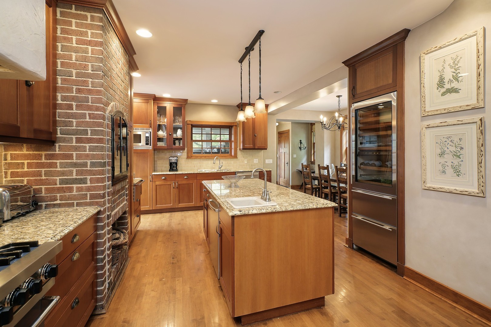 15 Old Green Bay Road Winnetka, IL 60093 - Photo 12 of 60 a kitchen that has a lot of cabinets in it