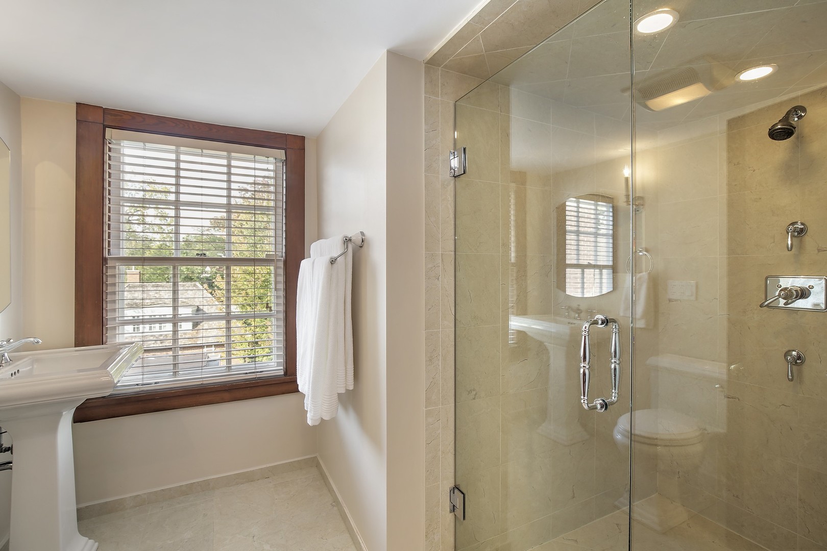 15 Old Green Bay Road Winnetka, IL 60093 - Photo 33 of 60 a bathroom with a bathtub and a shower