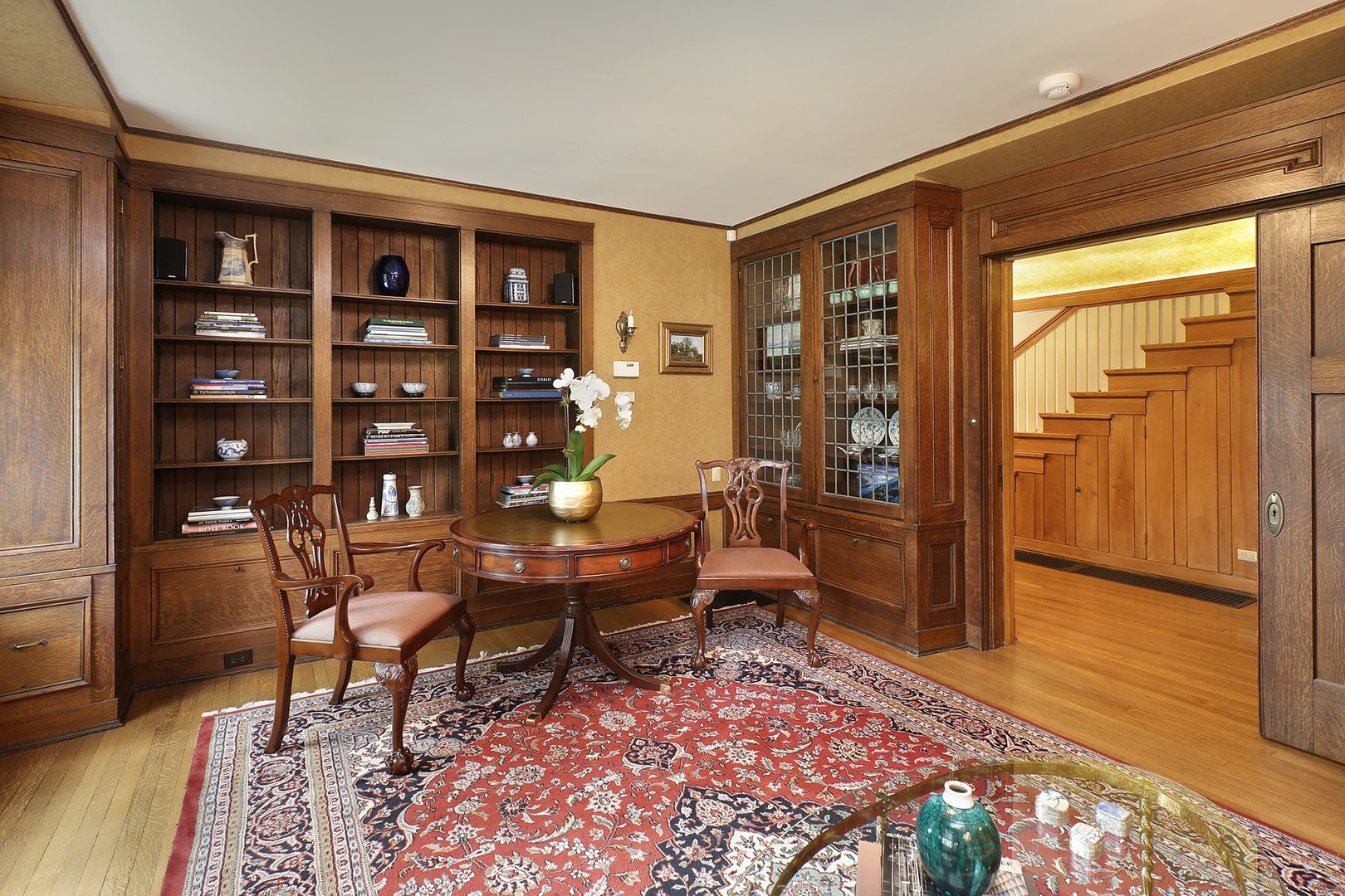 15 Old Green Bay Road Winnetka, IL 60093 - Photo 9 of 60 a living room with furniture and a rug