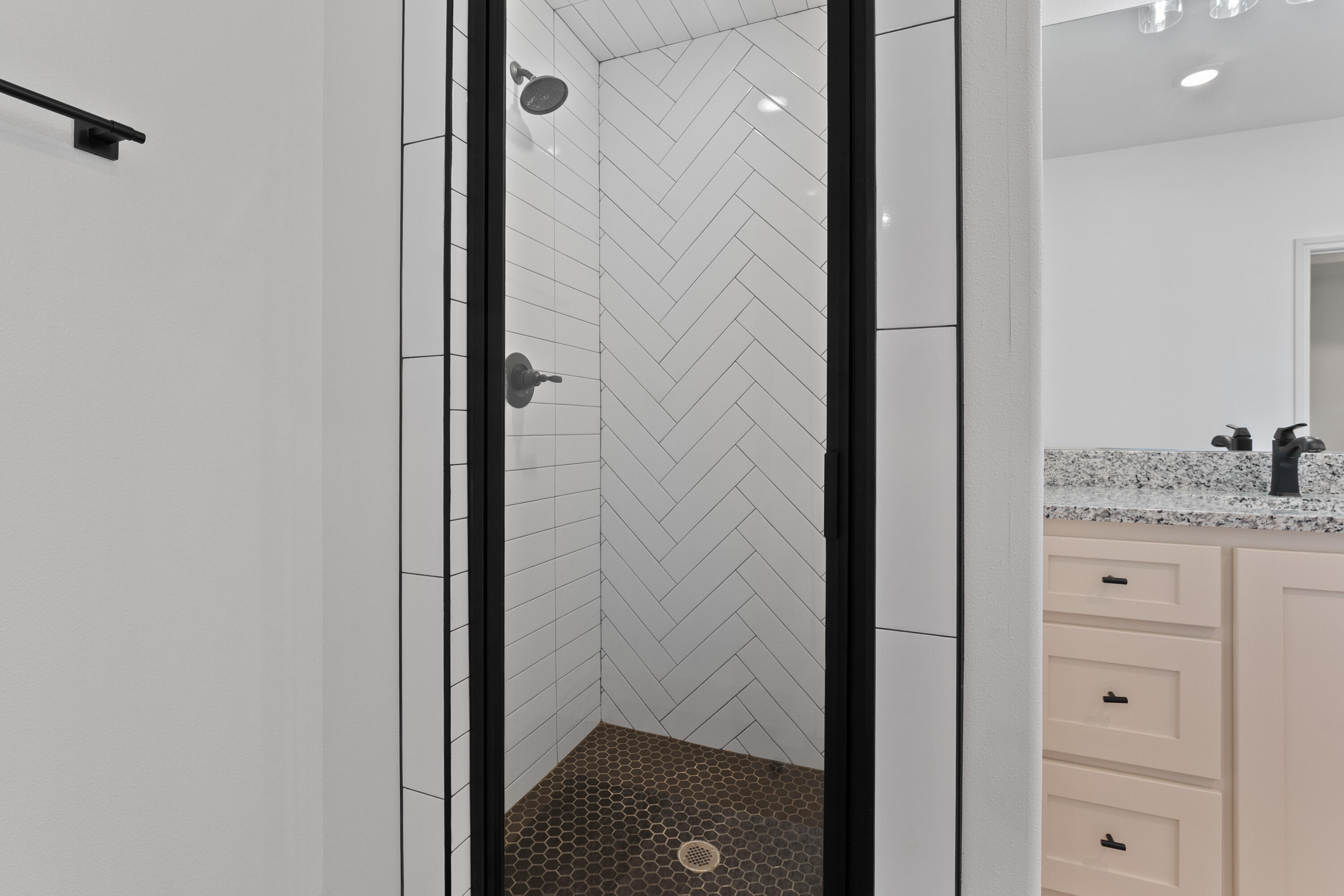 5516 120th Street Lubbock, TX 79424 - Photo 18 of 30 a view of bathroom with shower door