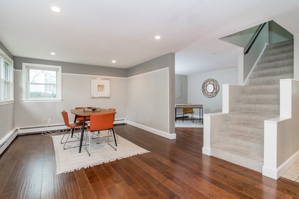 14 Wedgewood Road Natick, MA 01760 - Photo 12 of 28 a living room with furniture and a wooden floor