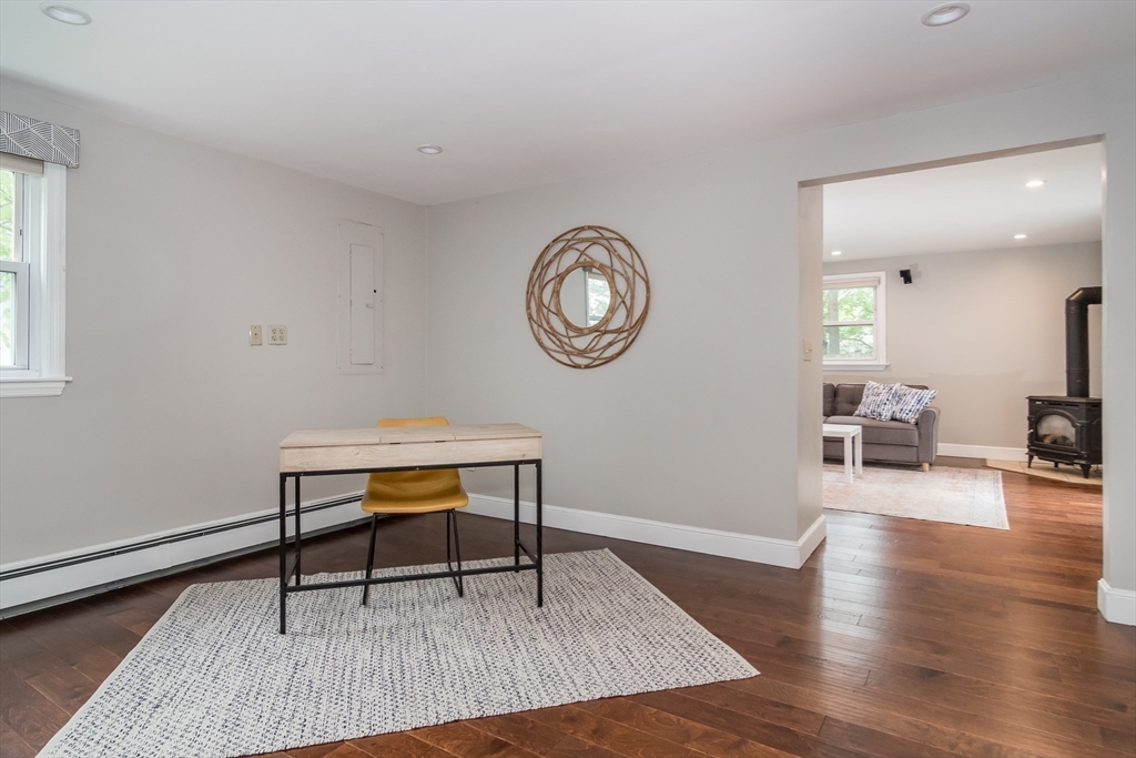 14 Wedgewood Road Natick, MA 01760 - Photo 14 of 28 a living room with furniture and a wooden floor