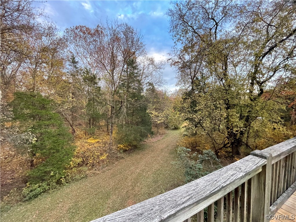 1751 Evans Mill Road Dillwyn, VA 23936 - Photo 42 of 50 a balcony with an outdoor space