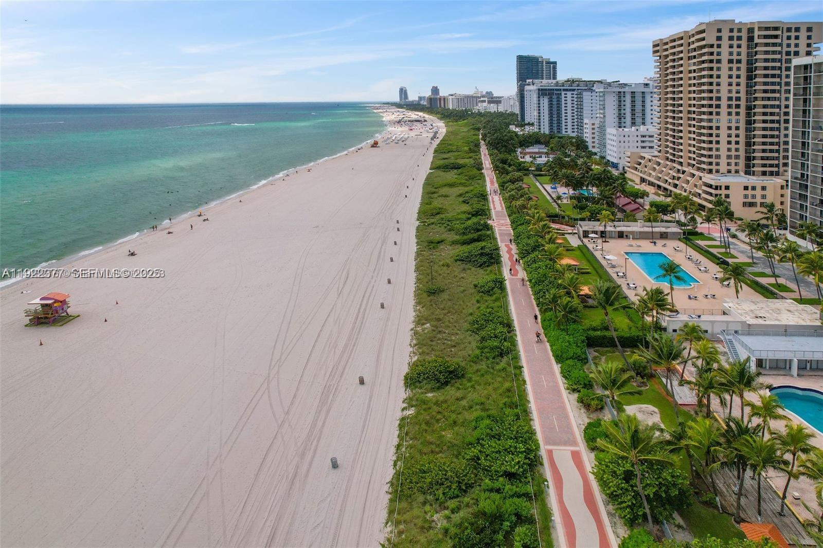2655 Collins Avenue, Unit 603 Miami Beach, FL 33140 - Photo 59 of 66 a view of a yard with an buildings