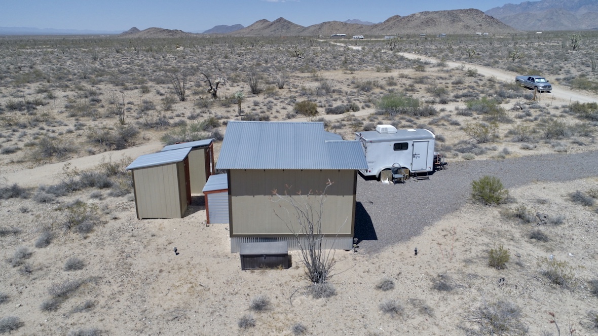0 Desert View Road Yucca, AZ 86438 - Photo 7 of 17 an aerial view of a house with a yard