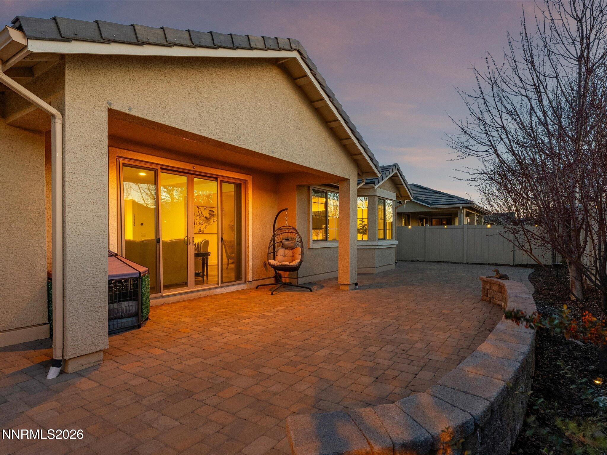 9803 Ash Meadow Drive Reno, NV 89521 - Photo 50 of 56 a view of a house with backyard and iron fence