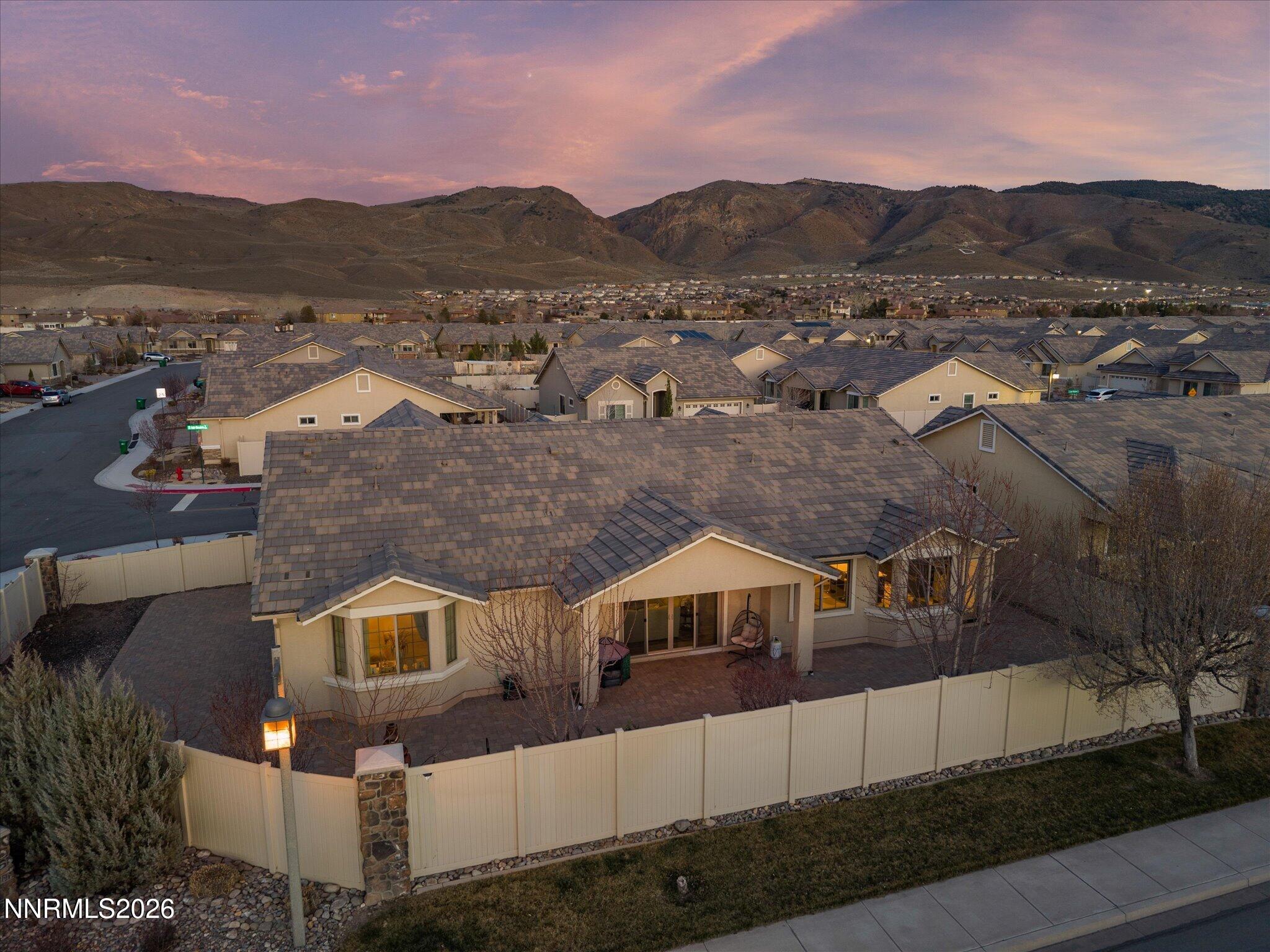 9803 Ash Meadow Drive Reno, NV 89521 - Photo 54 of 56 an aerial view of multiple house