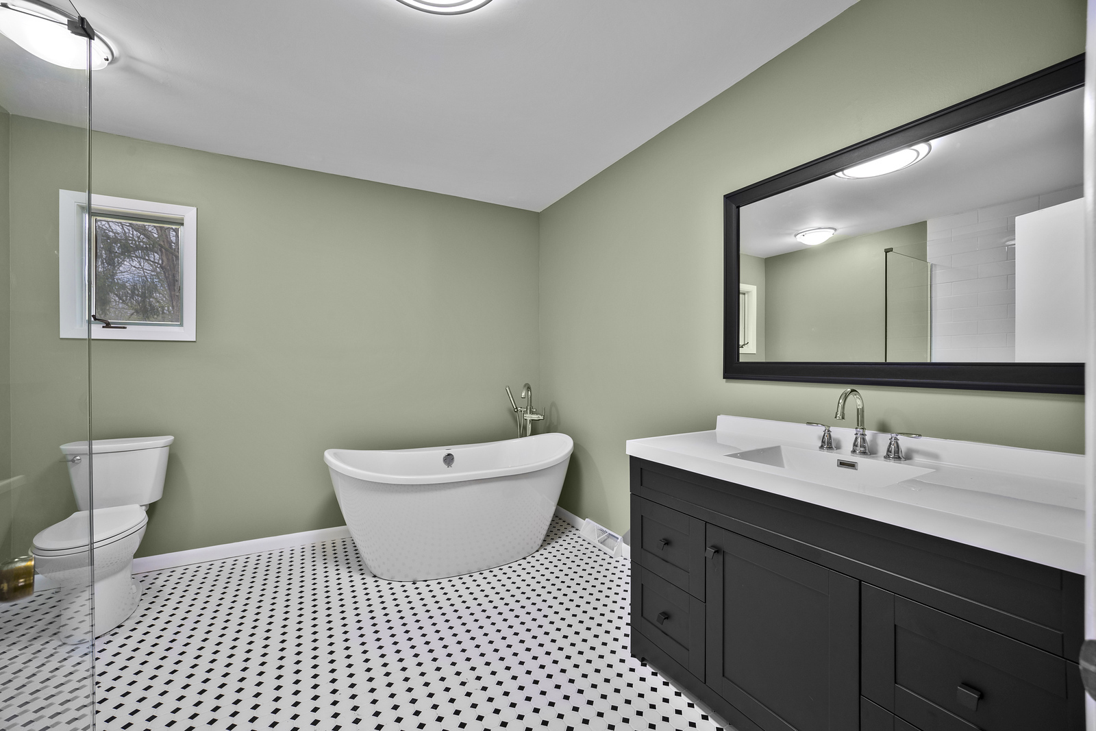 5514 North 13000th Road East Momence, IL 60954 - Photo 16 of 27 a bathroom with a double vanity sink mirror and toilet