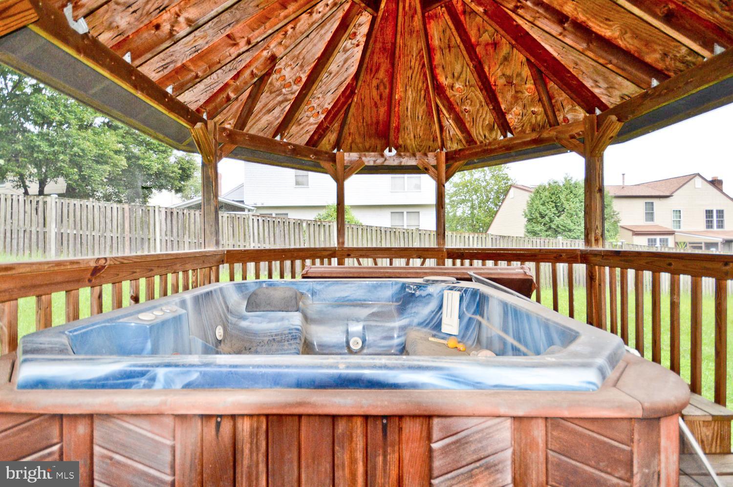 17 Coachlamp Court Silver Spring, MD 20906 - Photo 41 of 42 Hot Tub in Gazebo