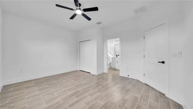 wooden floor in an empty room