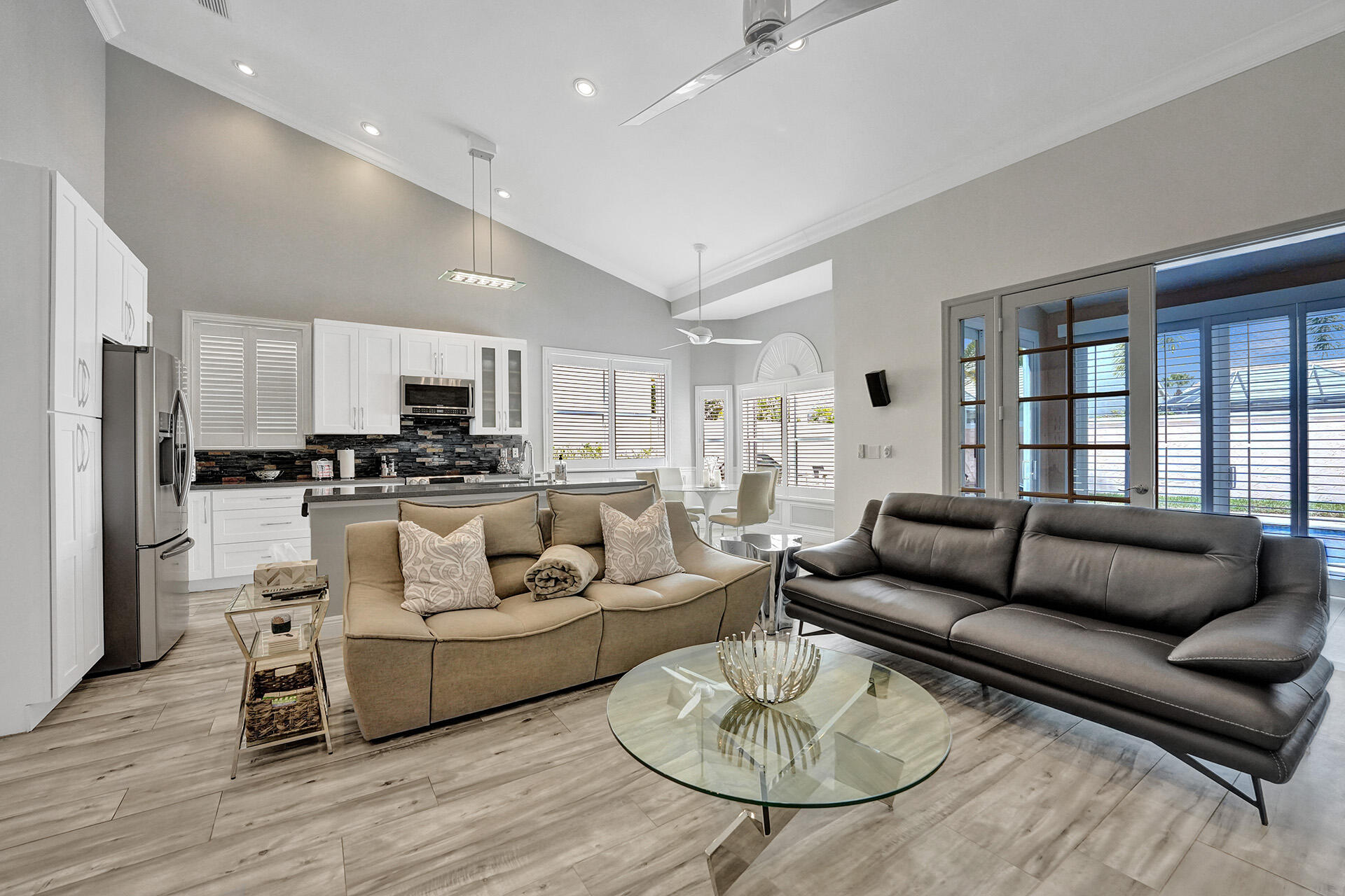 Undisclosed Address Boynton Beach, FL 33472 - Photo 20 of 72 Family room and open kitchen