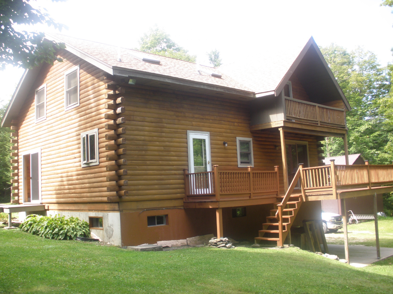 159 Central Shaft Road Florida, MA 01247 - Photo 12 of 16 a view of a house with a yard