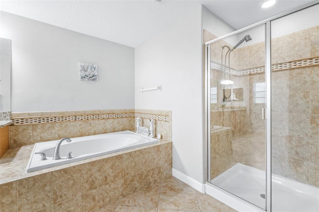 1762 Hadden Hall Place Trinity, FL 34655 - Photo 24 of 49 a bathroom with a tub and shower