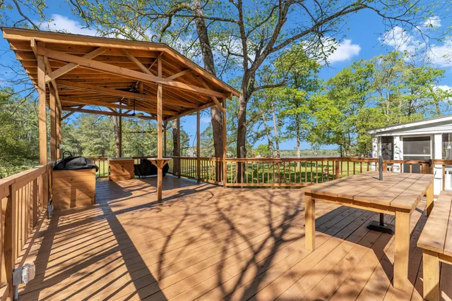 a view of swimming pool with a patio