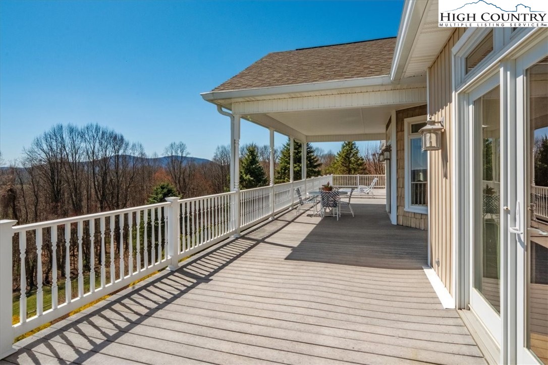368 Fox Run Lane Sparta, NC 28675 - Photo 24 of 50 a view of a balcony with wooden floor