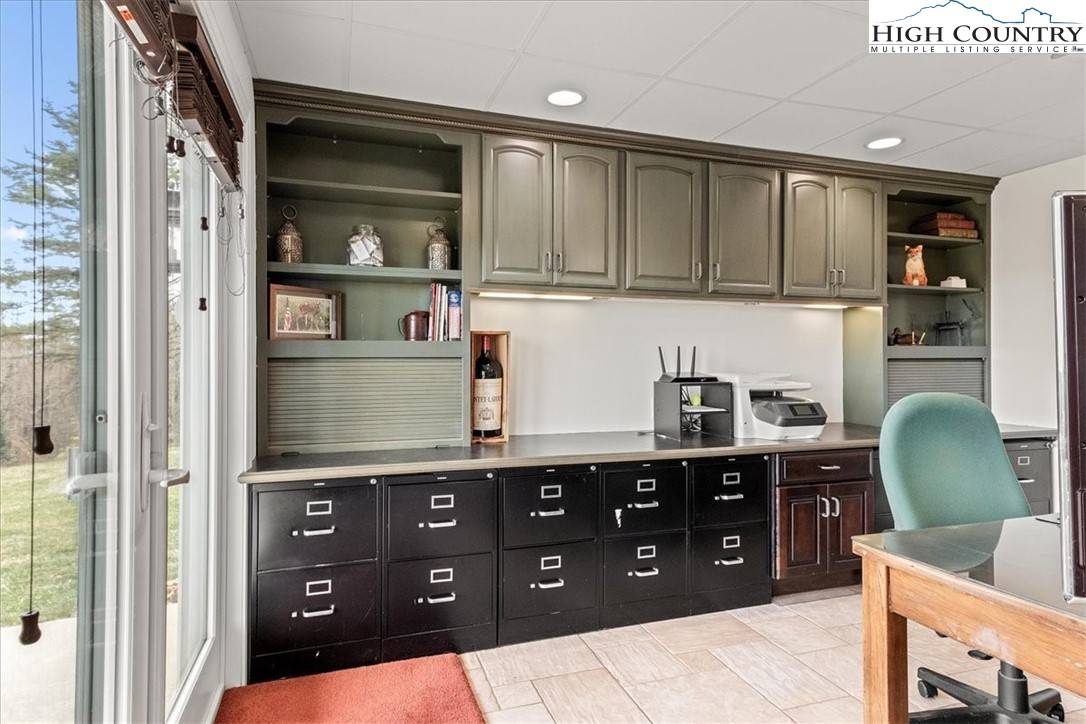 368 Fox Run Lane Sparta, NC 28675 - Photo 31 of 50 a kitchen with stainless steel appliances granite countertop a refrigerator and a view of living room