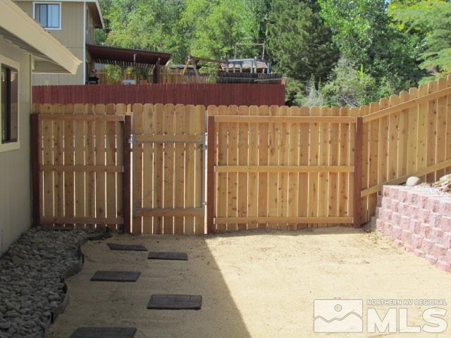 1855 Prior Reno, NV 89503 - Photo 23 of 25 a view of outdoor space with wooden fence