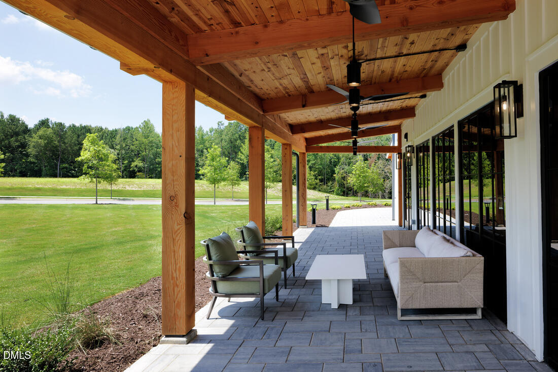 2424 Fleming Stone Lane, Unit 46 Raleigh, NC 27610 - Photo 23 of 27 a outdoor space with patio the couches and pool