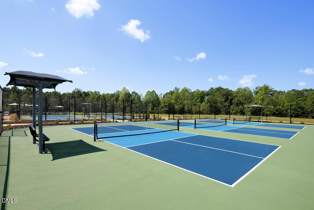 2424 Fleming Stone Lane, Unit 46 Raleigh, NC 27610 - Photo 25 of 27 a view of tennis court