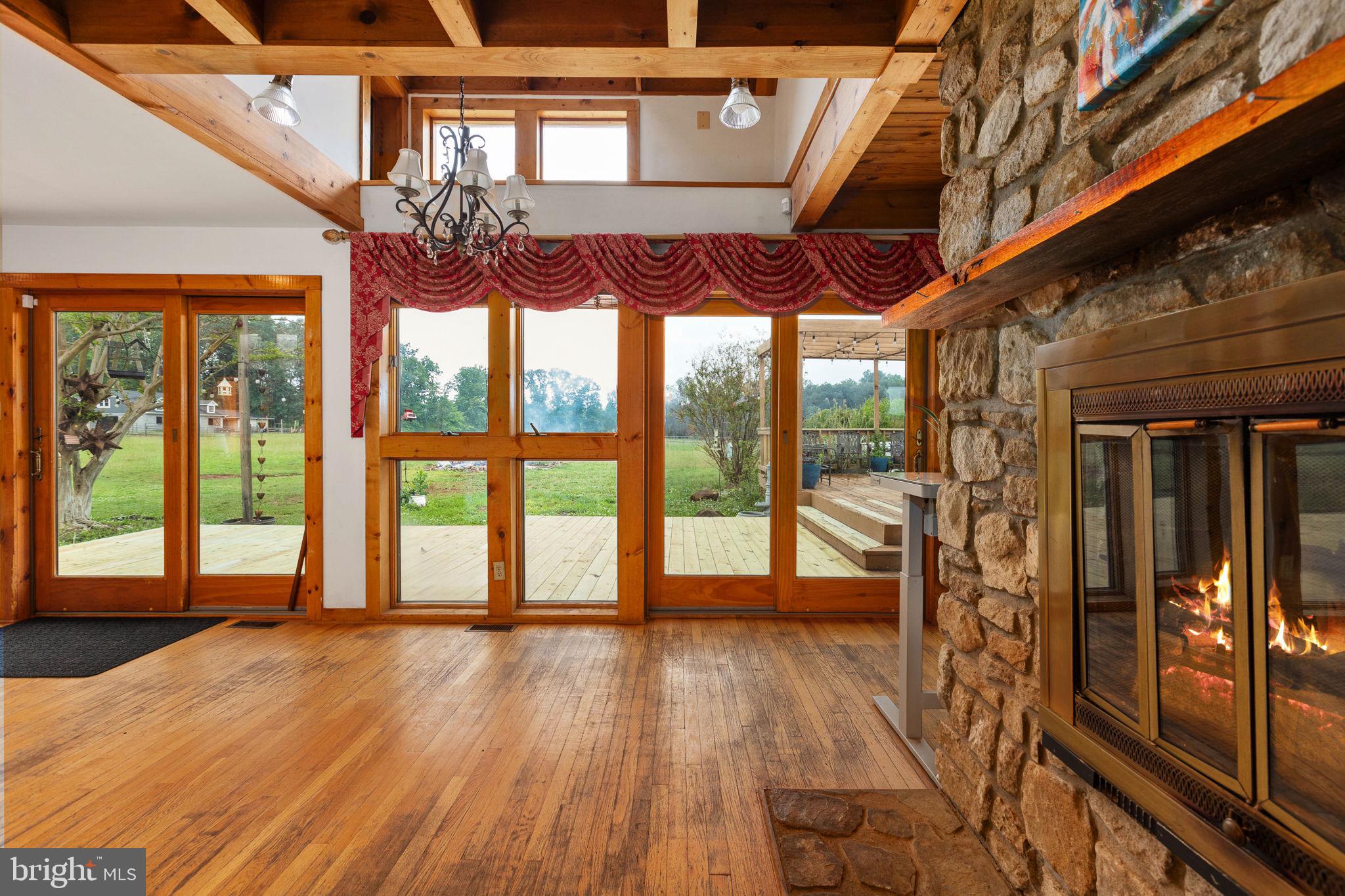 6119 Beach Road Midland, VA 22728 - Photo 11 of 98 a view of an entryway with wooden floor