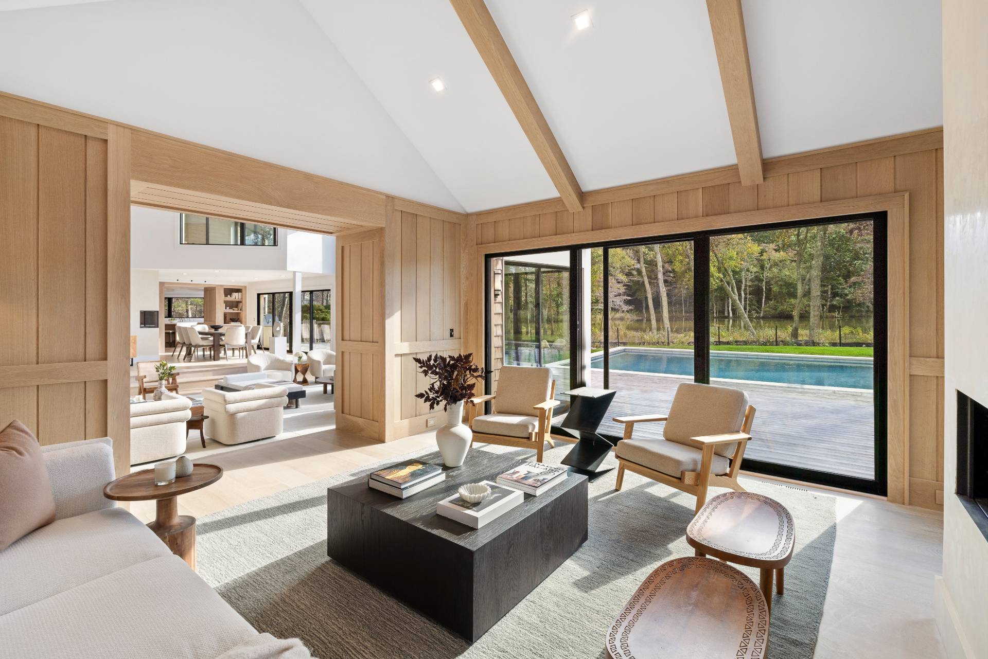 104 Georgica Close Road East Hampton, NY 11937 - Photo 8 of 46 a living room with furniture and a large window