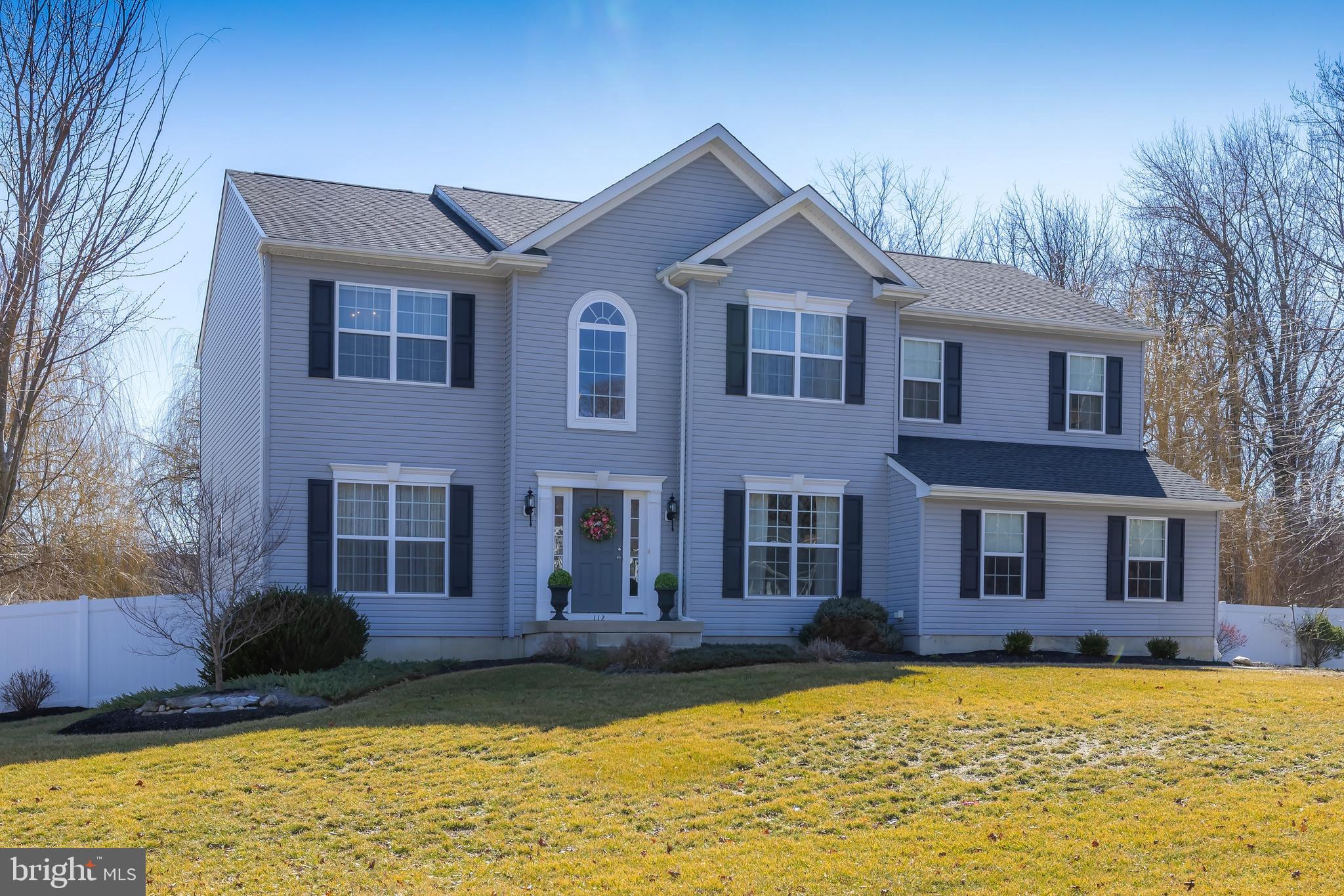 112 Robert Botto Way Clarksboro, NJ 08020 - Photo 4 of 60 a front view of a house with a yard