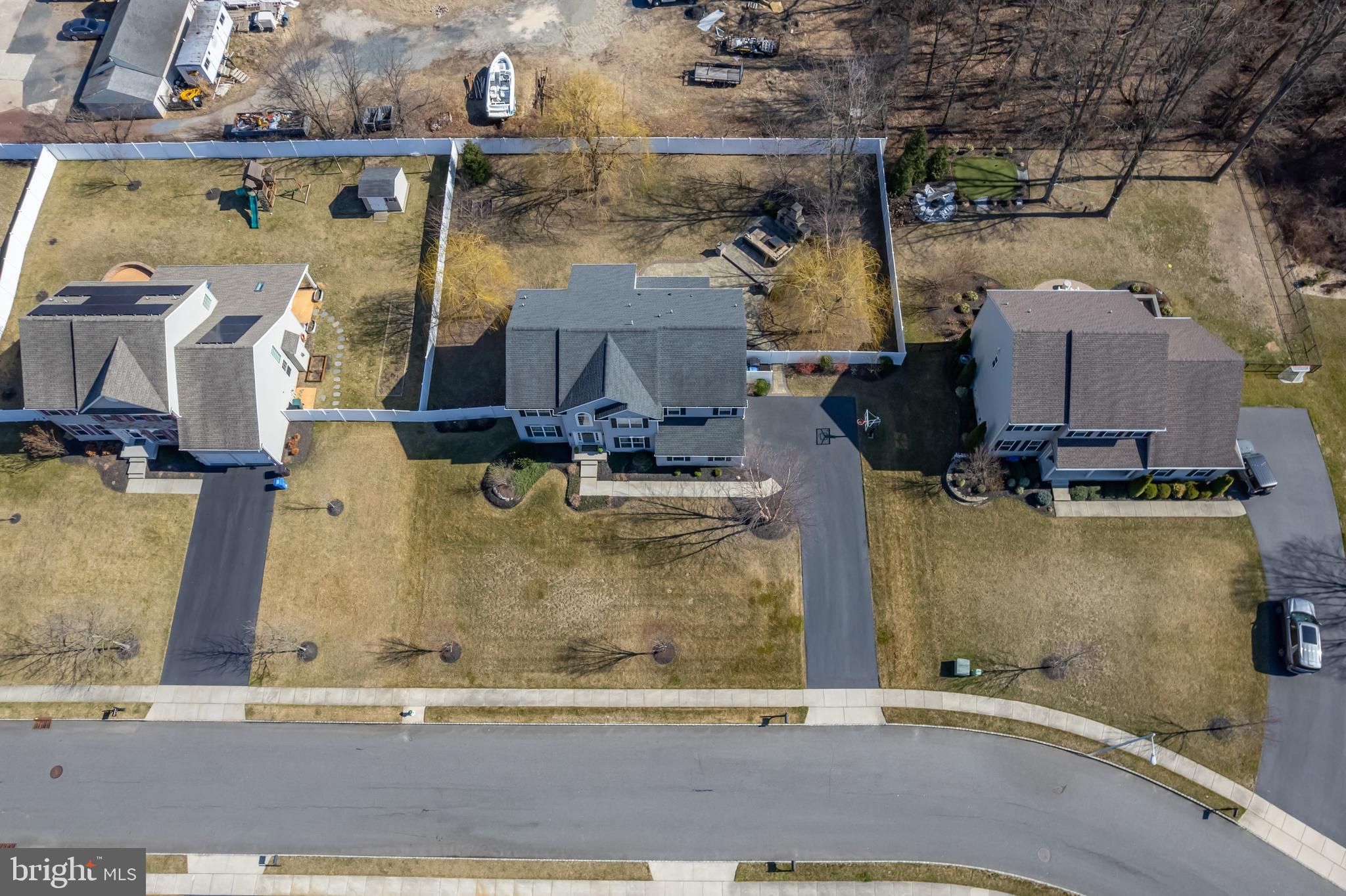 112 Robert Botto Way Clarksboro, NJ 08020 - Photo 48 of 60 an aerial view of residential houses with outdoor space