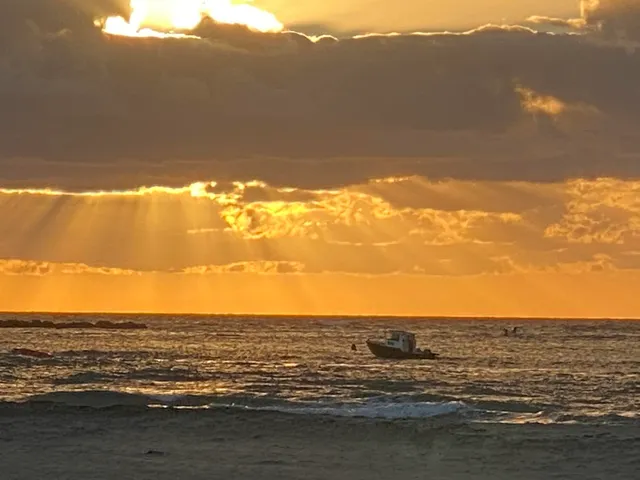 a balcony with outdoor view