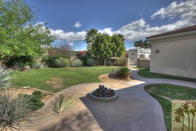 43094 Joshua Road Rancho Mirage, CA 92270 - Photo 21 of 25 a view of a backyard with sitting area