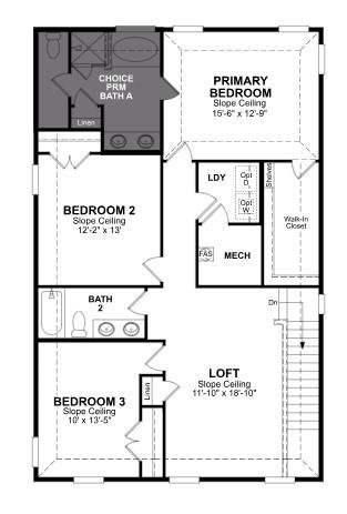 3418 Hillingdon Road Anna, TX 75409 - Photo 29 of 29 Beazer Homes Churchill Winecup Floorplan.