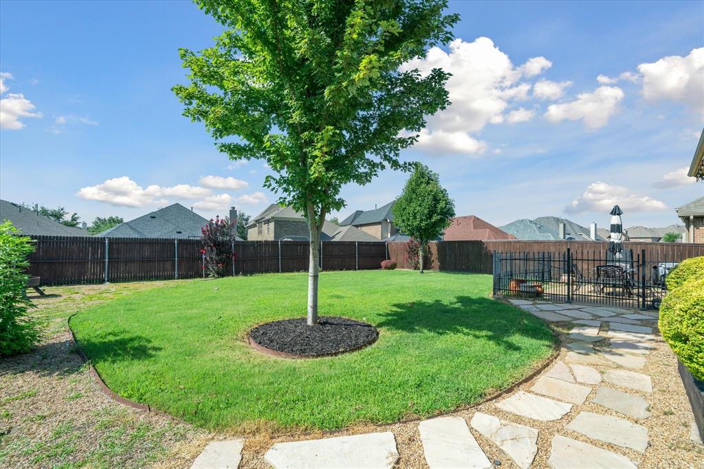 1007 Somerset Circle Forney, TX 75126 - Photo 3 of 34 a view of a garden with a slide